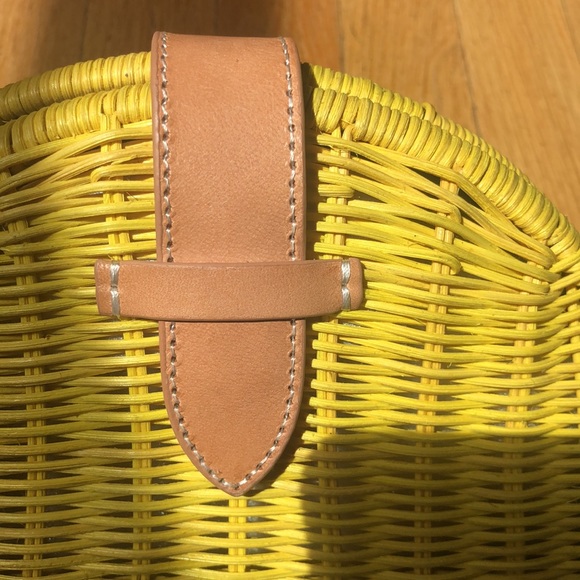 J. Crew ratan basket weave clutch - Picture 5 of 8